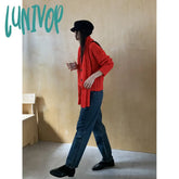 rugby shirt outfit New Autumn and Winter Ins Retro Dark Blue Casual Jeans for Women Versatile Slimming Straight Pants for Women
